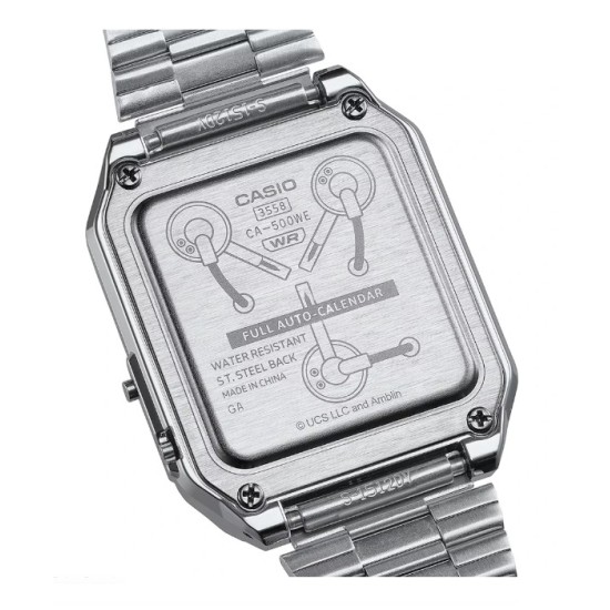PLEASE READ THE PRODUCT DESCRIPTION Casio CA-500WEBF-1AER Back to the Future Horloge LIMITED PLEASE READ THE PRODUCT DESCRIPTION Casio CA-500WEBF-1AER Back to the Future Horloge LIMITED